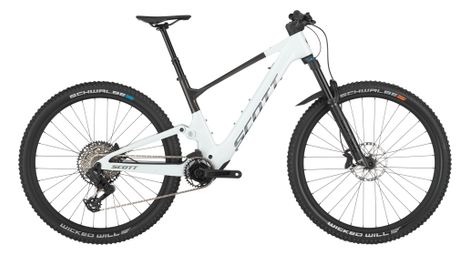 VTT Électrique Tout-Suspendu Scott Lumen 905 Sram AXS 12V 360Wh TQ 50Nm 29'' Blanc/Noir 2025