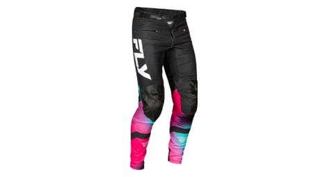 Fly racing rayce broek fuschia/zwart/taal kind