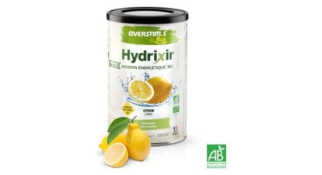 Overstims energy drink hydrixir bio scatola di 500 g gusto lemon