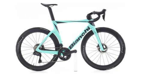 Bianchi Oltre Di2 12V Bleu Velo De Route Bianchi Tres Bon Etat