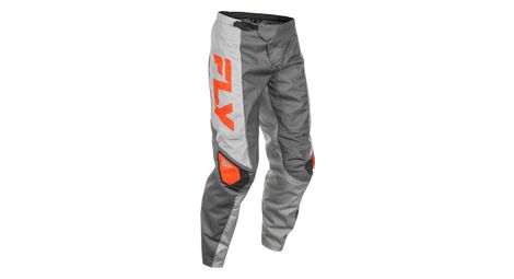 Pantalón fly racing f-16 gris/naranja