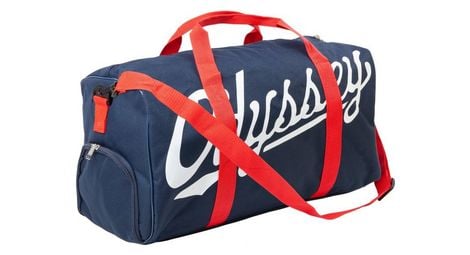 Sac de voyage odyssey slugger duffle bleu navy red straps