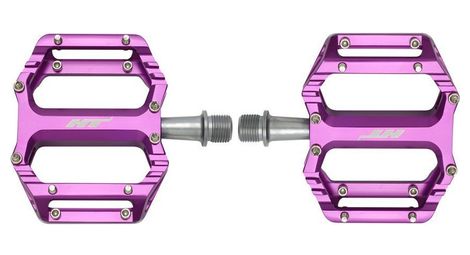 Paire de Pédales Plates HT Components AR09SX Violet