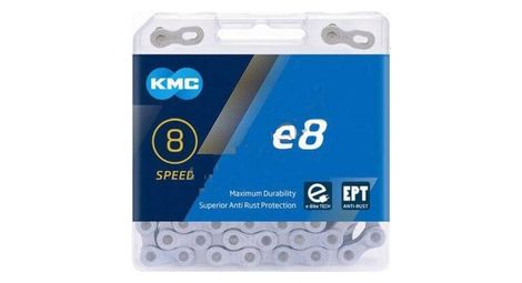 Kmc chaine de velo e8 ept e bike 122 maillons