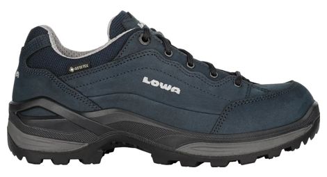 Chaussures de randonnee femme lowa renegade gtx low bleu