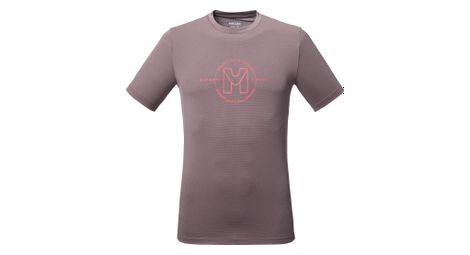 T-Shirt Technique Millet Ubic Light Brun Homme