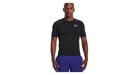 under armour heatgear armour short sleeve compression shirt black