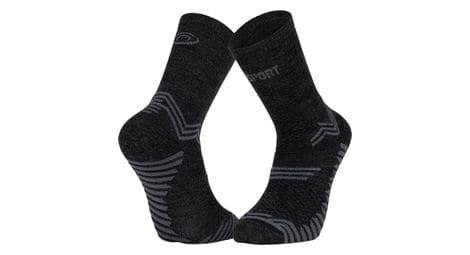 Chaussettes bv sport trail ultra + merinos antracite 39/41