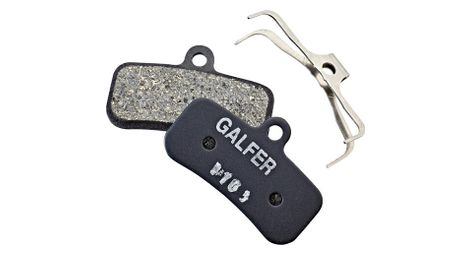 Coppia di pastiglie dei freni galfer semi-metalliche trp / shimano saint 810 zee standard