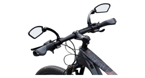 Lot de 2 rétroviseurs de guidon de vélo réglable – Vision large et rotation à 360°