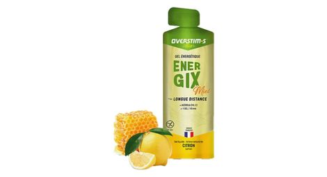 OVERSTIMS Energy Gel BIO ENERGIX Zitrone