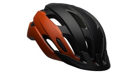 Casque bell trace mat rouge noir