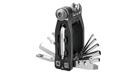 Topeak ninja 16+ multi-tool negro / plata (16 funciones)