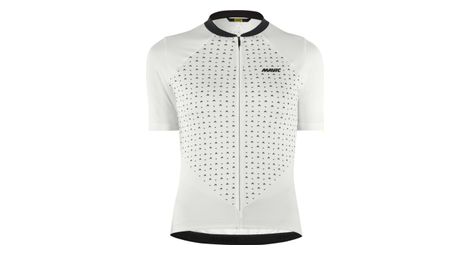 Maillot manches courtes mavic sequence femme blanc xl