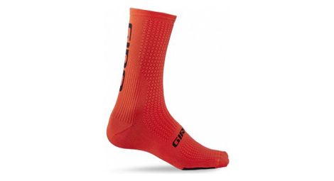 Giro paire de chaussettes hrc team orange noir