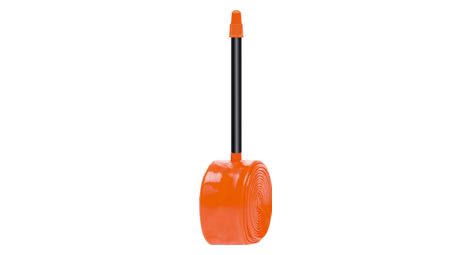 Tubolito tubo-road 700 mm presta 80 mm naranja/negro