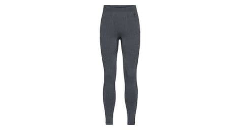 Collant long odlo performance warm eco gris noir