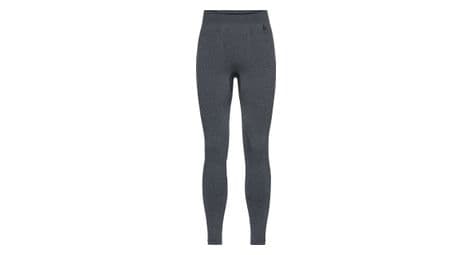 Collant long odlo performance warm eco gris / noir 