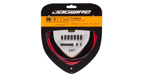 Jagwire 1x sport shift kit rojo