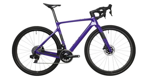 Bicicleta de gravel Scott Addict Gravel 10 Sram Force eTap AXS 12V 700 mm Violeta 2024 T.S 164/174 cm - Producto reacondicionado