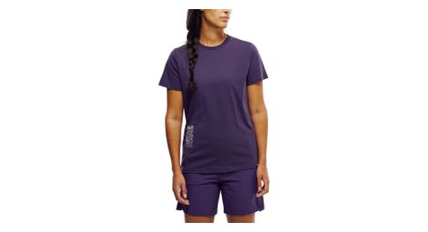 Camiseta Millet Chamonix Flower Violeta para mujer