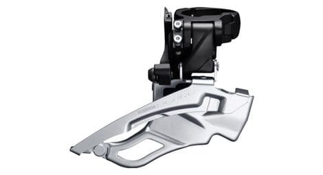 Shimano dérailleur avant 3 x 10 vitesses deore fd-t6000 down swing - high clamp 44-48t - noir