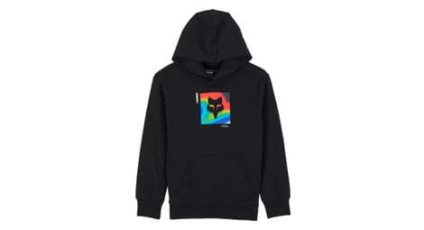 Sweat a capuche scans pullover enfant noir