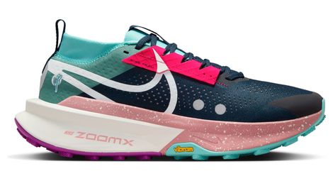 Chaussures trail nike zegama trail 2 bleu/rose homme