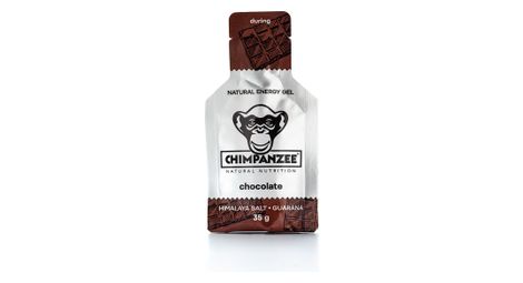Lot de 25 gels chimpanzee chocolat au sel vegan 35g