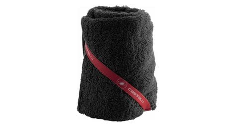 Serviette castelli insider towel noir rouge