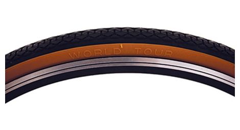 michelin world tour 700 x 35 urban mountain bike tire black beige tr 37 622