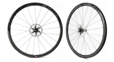 Paire de roue de route makadamm evora 35 disc xpremium à pneus - 1165gr la paire