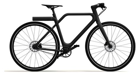 Produit reconditionné - vélo de ville électrique angell 700 mm noir 2021