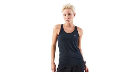 Camiseta sin mangas de running para mujer kiprun run 500 comfort negra