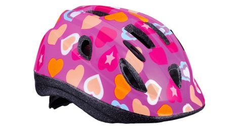 Bbb boogy helmet heart pink
