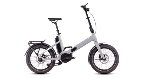 Cube fold hybrid comfort 500 bici elettrica pieghevole shimano nexus 5s 500 wh 20'' argento perlato 2025