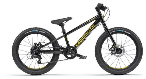 Vtt enfant radio bikes zuma 20 microshift 7v noir 6 - 10 ans