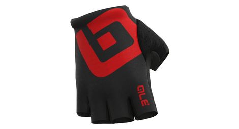 Gants courts ale air noir rouge