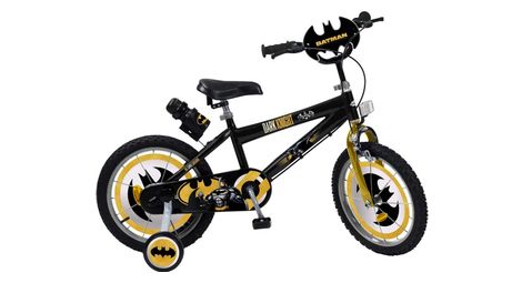 Velo 16 pouces batman 5 7 ans stabilisateur