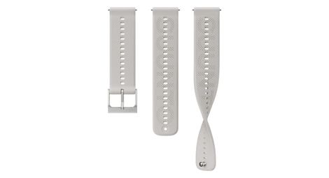 Bracelet de Montre Suunto Athletic 6 Silicone 22mm S+M Gris Feather