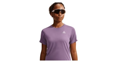 T-Shirt Trail Nike ACG Violet Femme