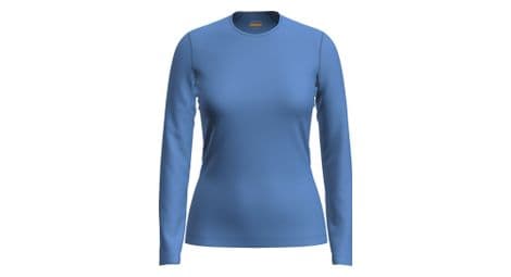 Camiseta interior icebreaker merinos 200 oasis azul para mujer