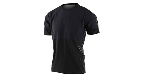 Troy lee designs drift carbon short sleeve jersey black