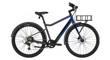 Velo de ville electrique cannondale treadwell neo 2 eq microshift 8v 250wh 650b violet noir 2023