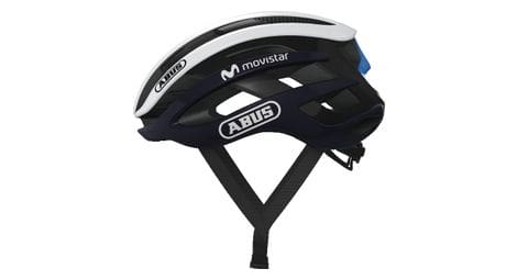 Casque route abus airbreaker movistar 2020