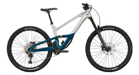 Bicicleta de montaña cannondale jekyll 2 shimano deore 12v 29'' gris / azul con suspensión total xl / 180-195 cm