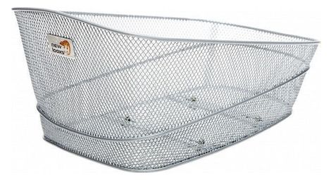 New looxs panier à vélo stresa 22 litres 42 x 33 x 20 cm - argenté