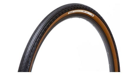 Neumático gravel panaracer gravel king sk + 700mm tubeless compatible negro / marrón