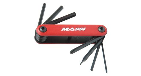 Multi-Outil Massi (7 Fonctions) Rouge
