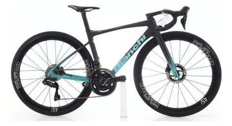 Produit reconditionné · Bianchi Specialissima Di2 12V · Gris / Vélo de route | Très bon état
